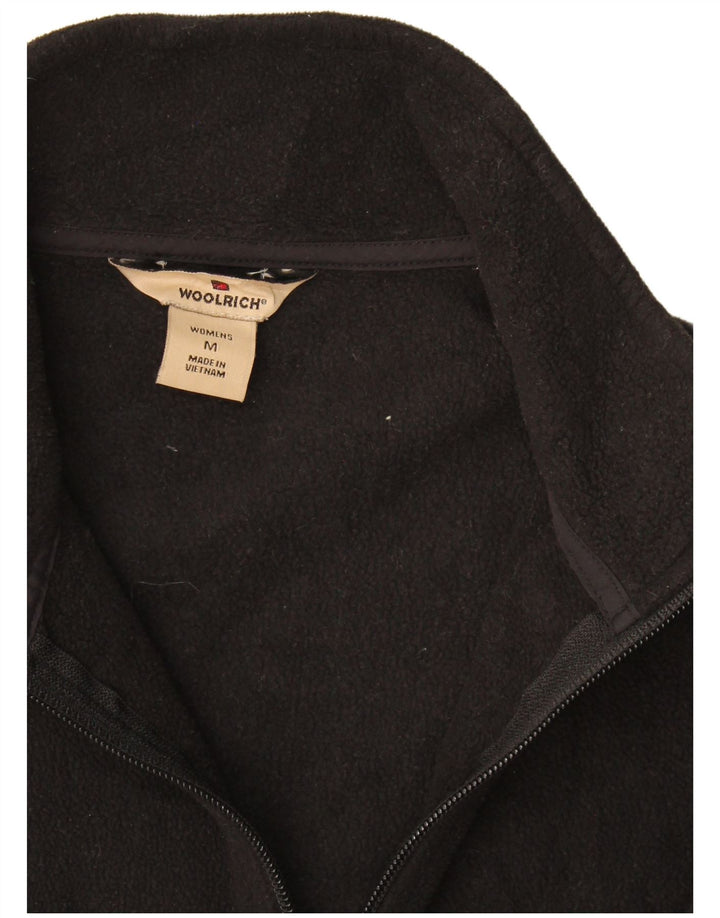 Gilet in pile da donna Woolrich UK 14 medio nero