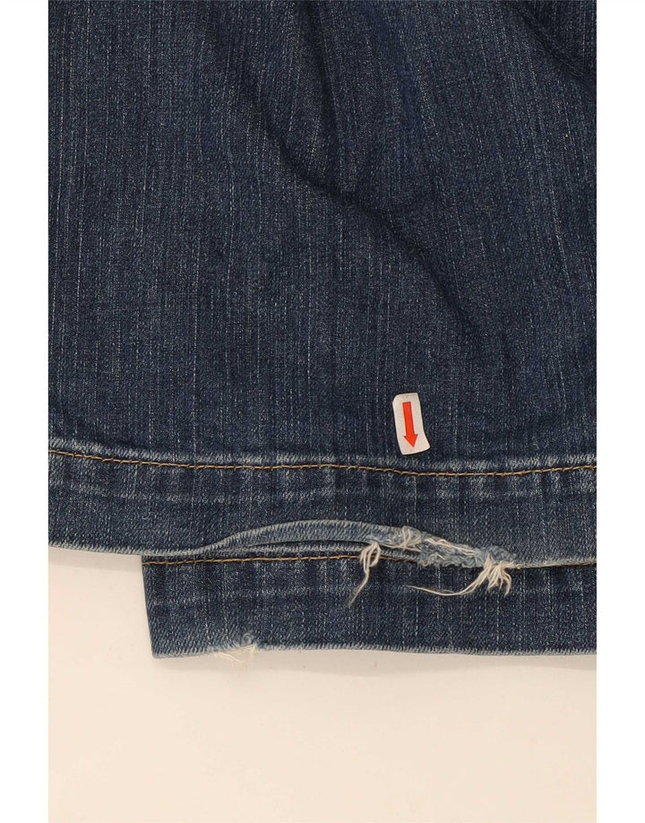 Jeans Gap da donna svasati lunghi e magri US 8 medio W30 L32 cotone blu navy