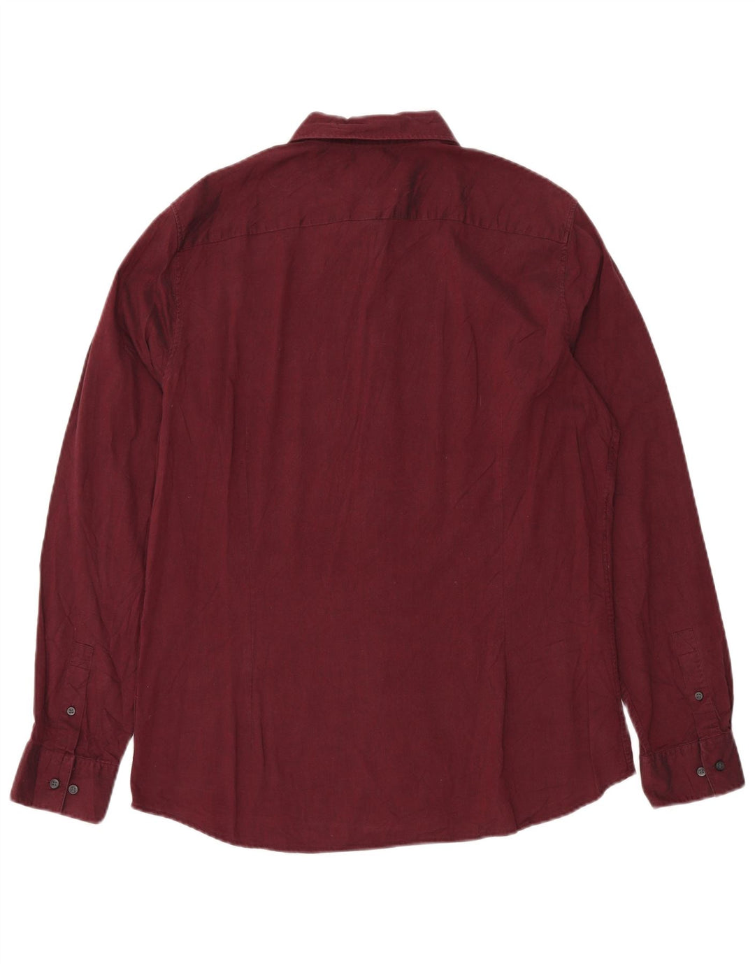 CALVIN KLEIN Camicia aderente da uomo grande marrone