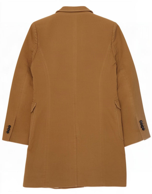 Cappotto Zara da donna UK 12 in cotone beige medio