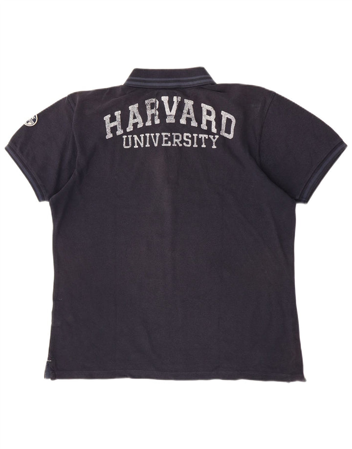 Polo North Sails da uomo con grafica Harvard XL blu navy