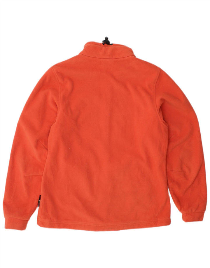 Giacca in pile da donna JACK WOLFSKIN UK 10 piccola arancione