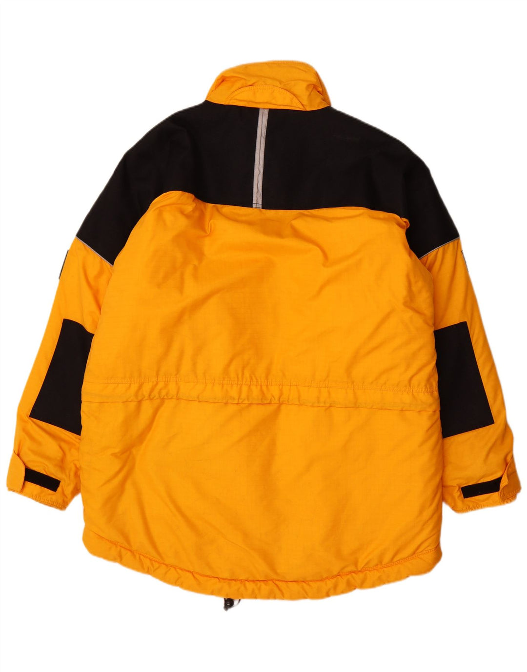 Giacca imbottita da uomo vestibilità ampia RUCANOR UK 48 blocco colore giallo medio