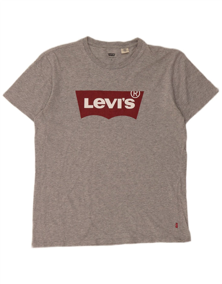 T-shirt grafica da uomo Levi's Top grigio medio