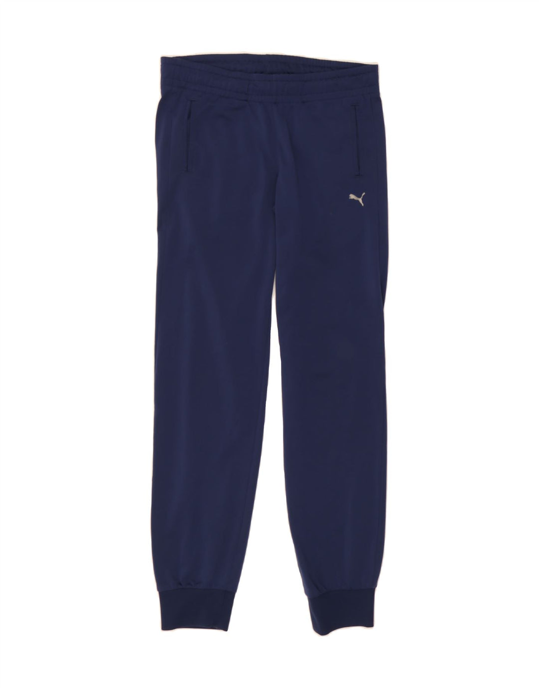 PUMA Womens Tracksuit Trousers Joggers UK 8 Small  Navy Blue Vintage Puma and Second-Hand Puma from Messina Hembry 