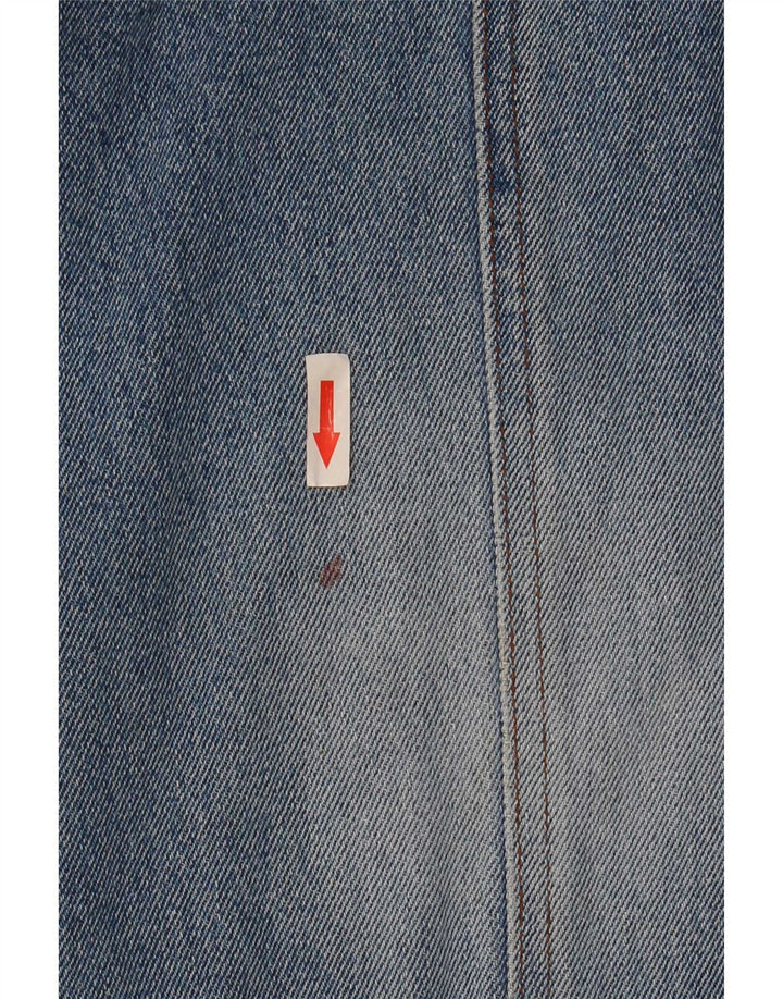 Giacca in denim da uomo Master UK 38 Cotone blu medio