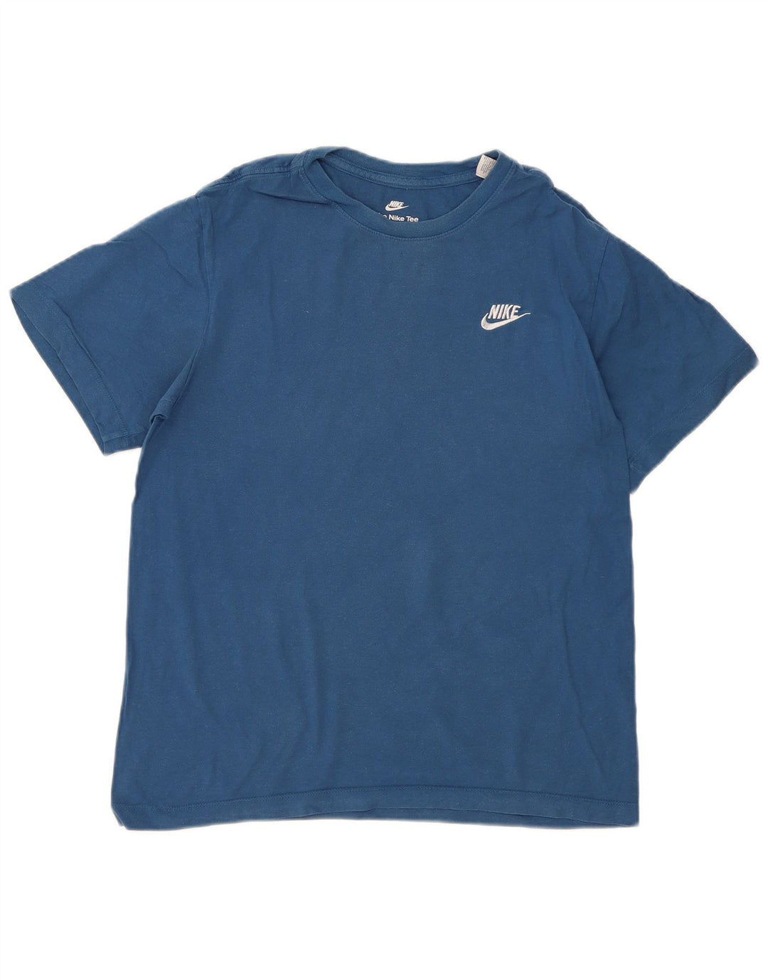 T-shirt Nike The Tee da uomo, piccola, in cotone blu