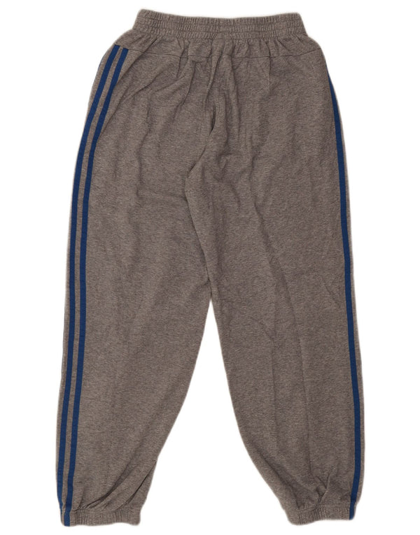 Pantaloni da tuta da uomo Adidas Joggers in cotone chiazzato grigio medio