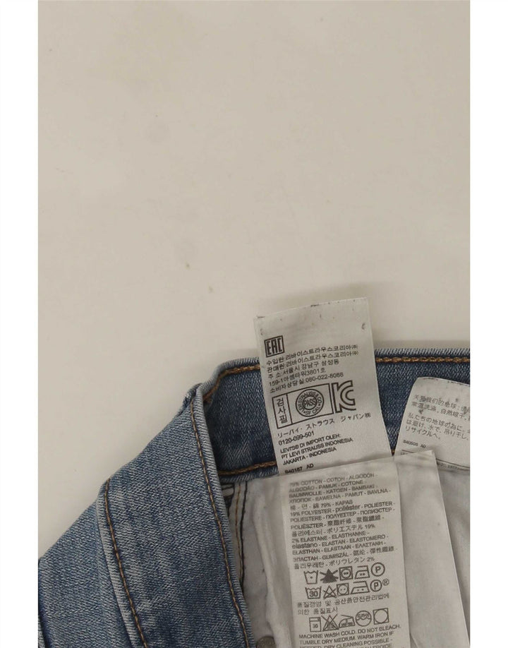 Jeans slim snellenti da donna Levi's W28 L32 cotone blu