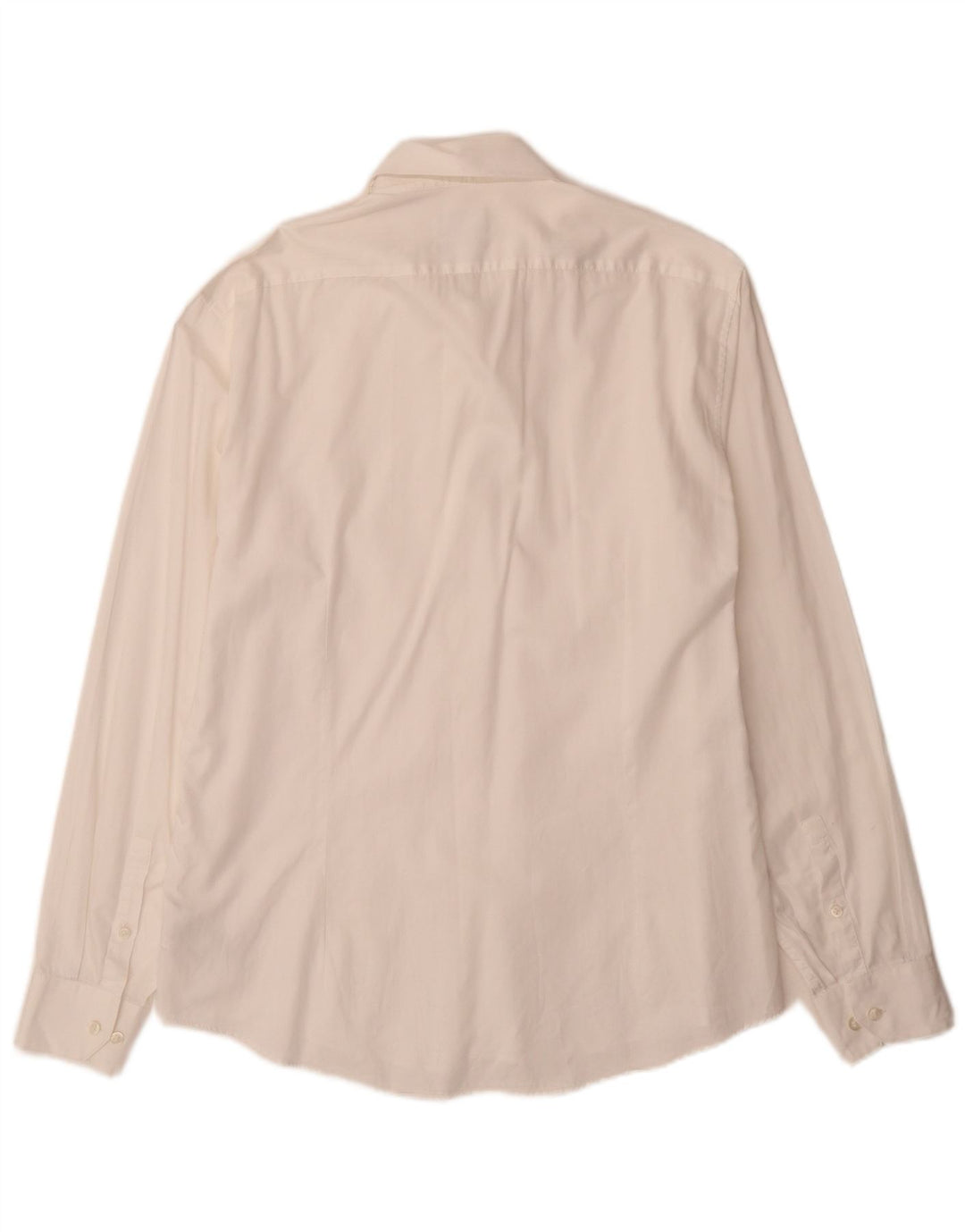 Camicia aderente da uomo Calvin Klein Jeans taglia 40 15 3/4 media bianca classica