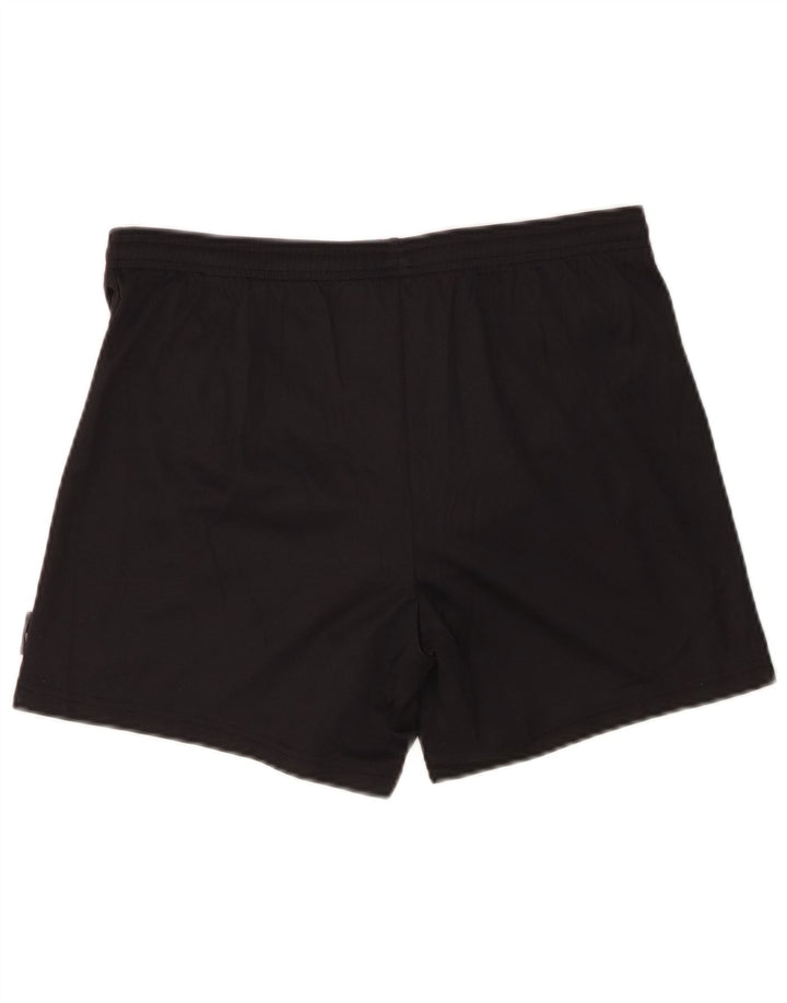 Pantaloncini sportivi Adidas Climalite da ragazzo 13-14 anni in poliestere nero