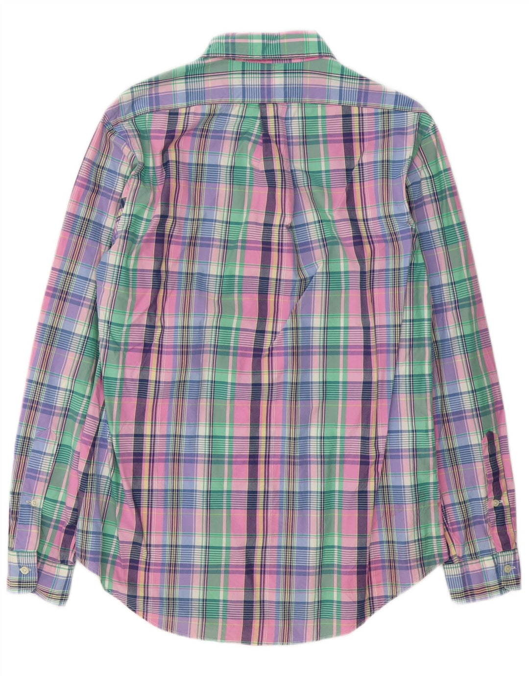 Polo Ralph Lauren Camicia da uomo su misura in cotone a quadri multicolore medio