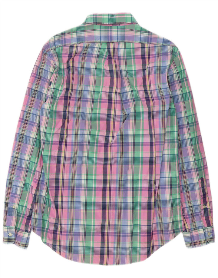 Polo Ralph Lauren Camicia da uomo su misura in cotone a quadri multicolore medio