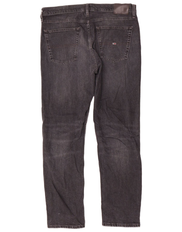 Jeans dritti Ryan da uomo Tommy Hilfiger W32 L30 cotone grigio