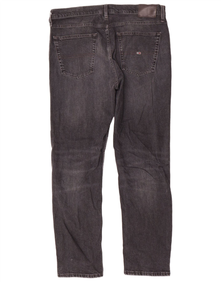 Jeans dritti Ryan da uomo Tommy Hilfiger W32 L30 cotone grigio