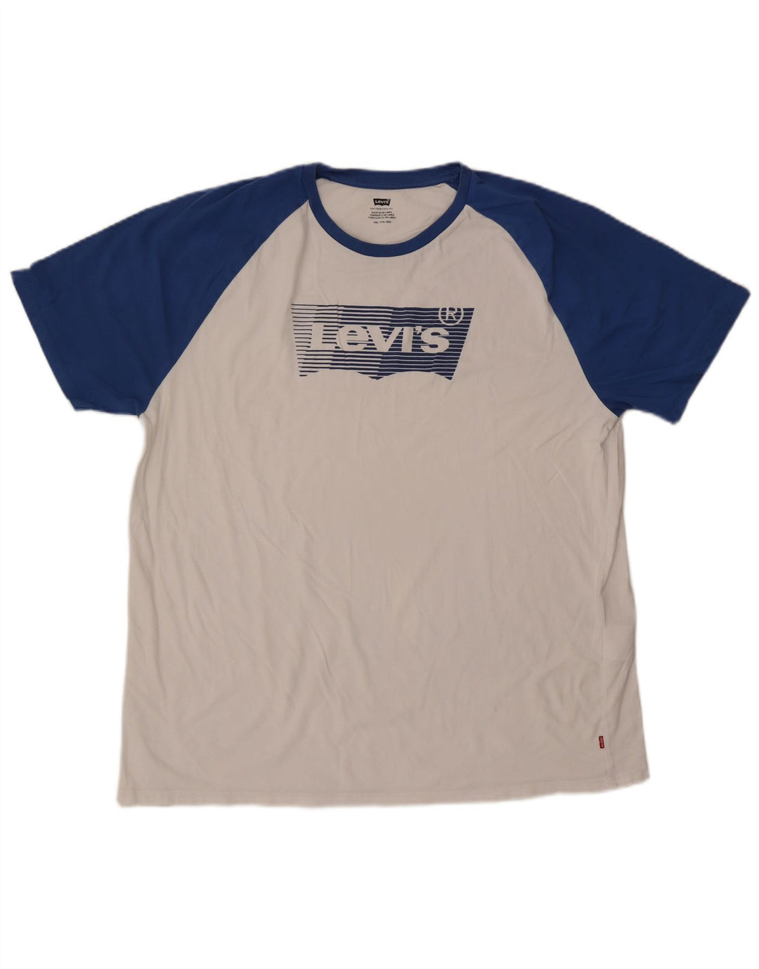 T-shirt grafica da uomo Levi's Top 2XL Colorblock bianco