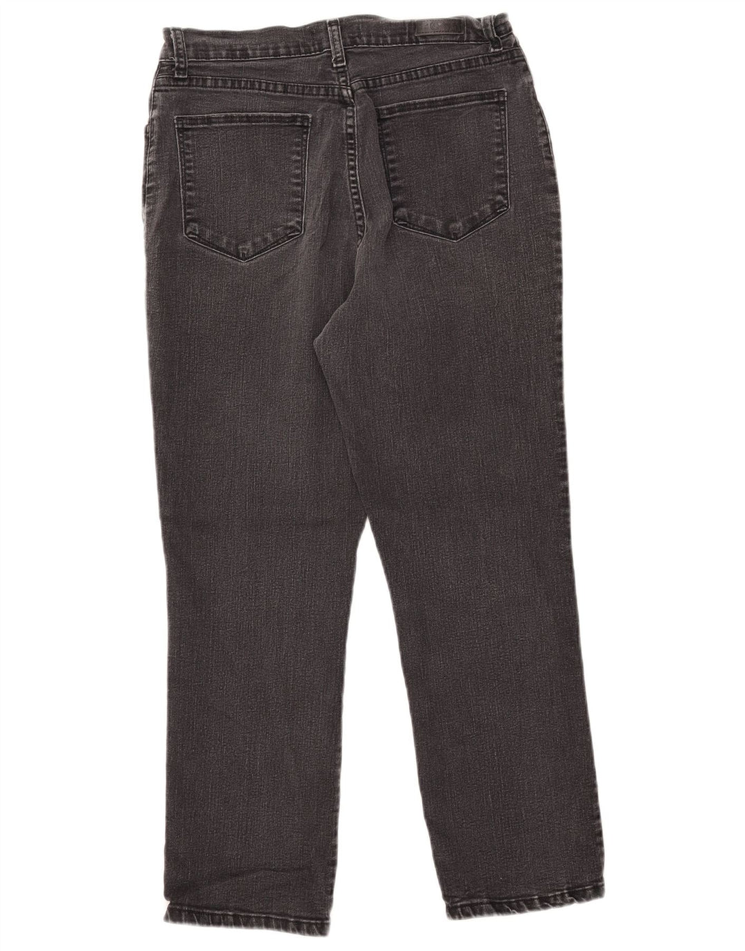 Jeans dritti Petite da donna LEE US 8 medi W30 L27 cotone nero