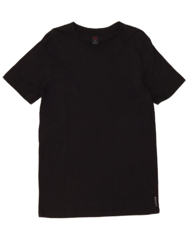 T-shirt da uomo Levi's Top in cotone nero medio