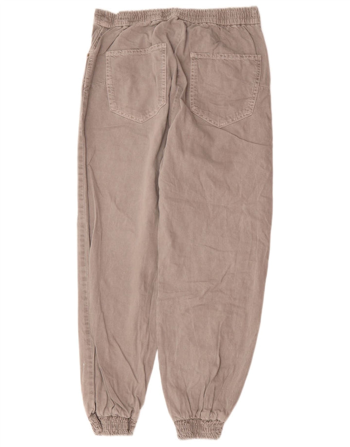 Jeans da jogging affusolati da donna Zara medi W28 L26 cotone grigio