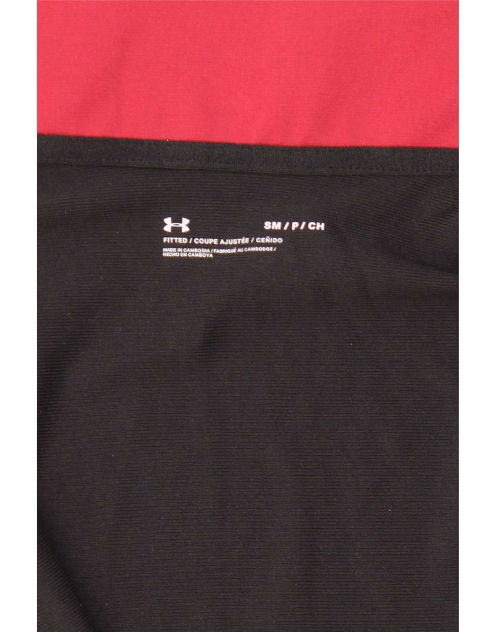 Giacca da ginnastica aderente da uomo Under Armour Small Black Colourblock