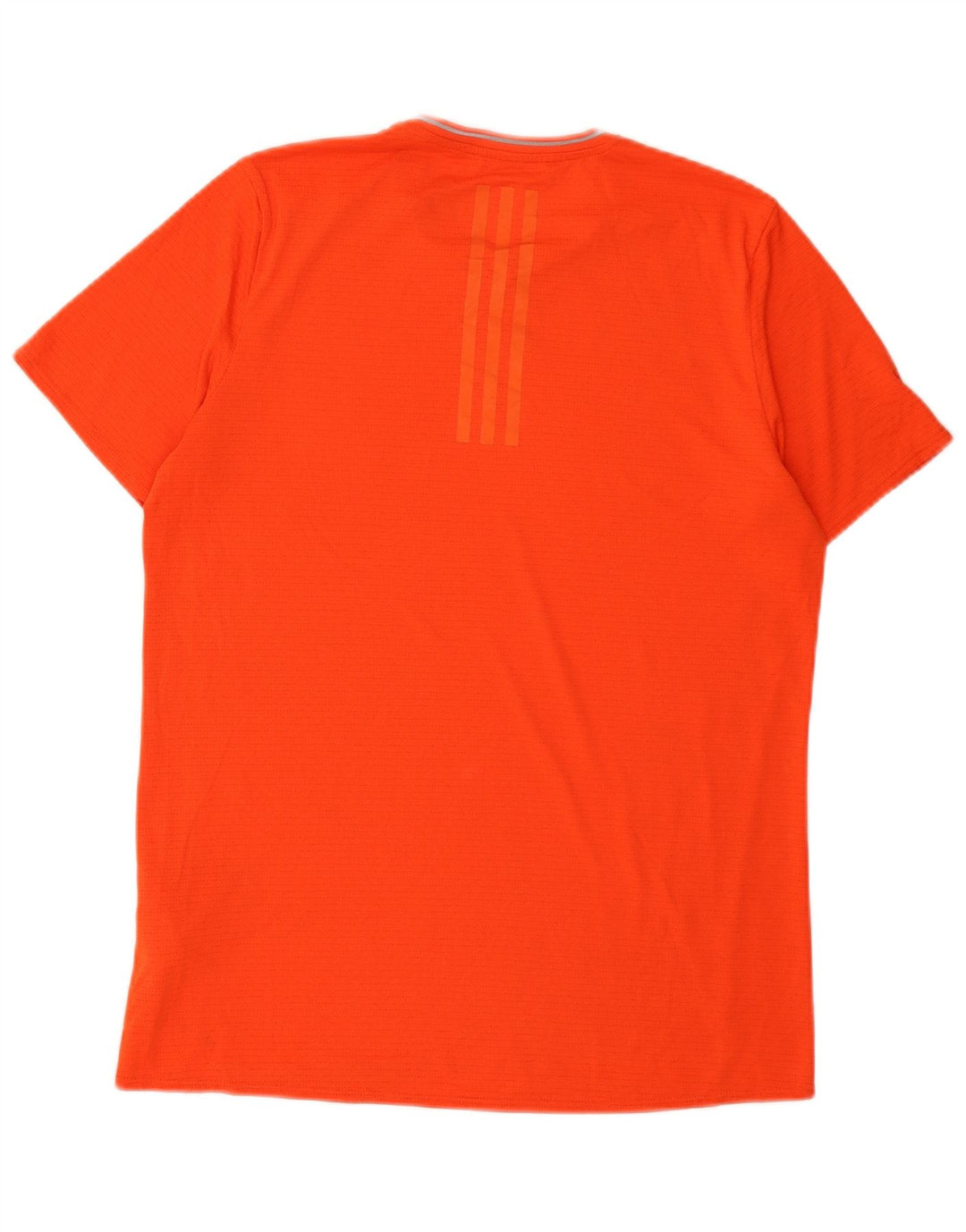 T-shirt Adidas Climacool da uomo Top in poliestere arancione medio