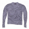 Maglione maglione con scollo a V da donna Marks & Spencer UK 12 Blu medio