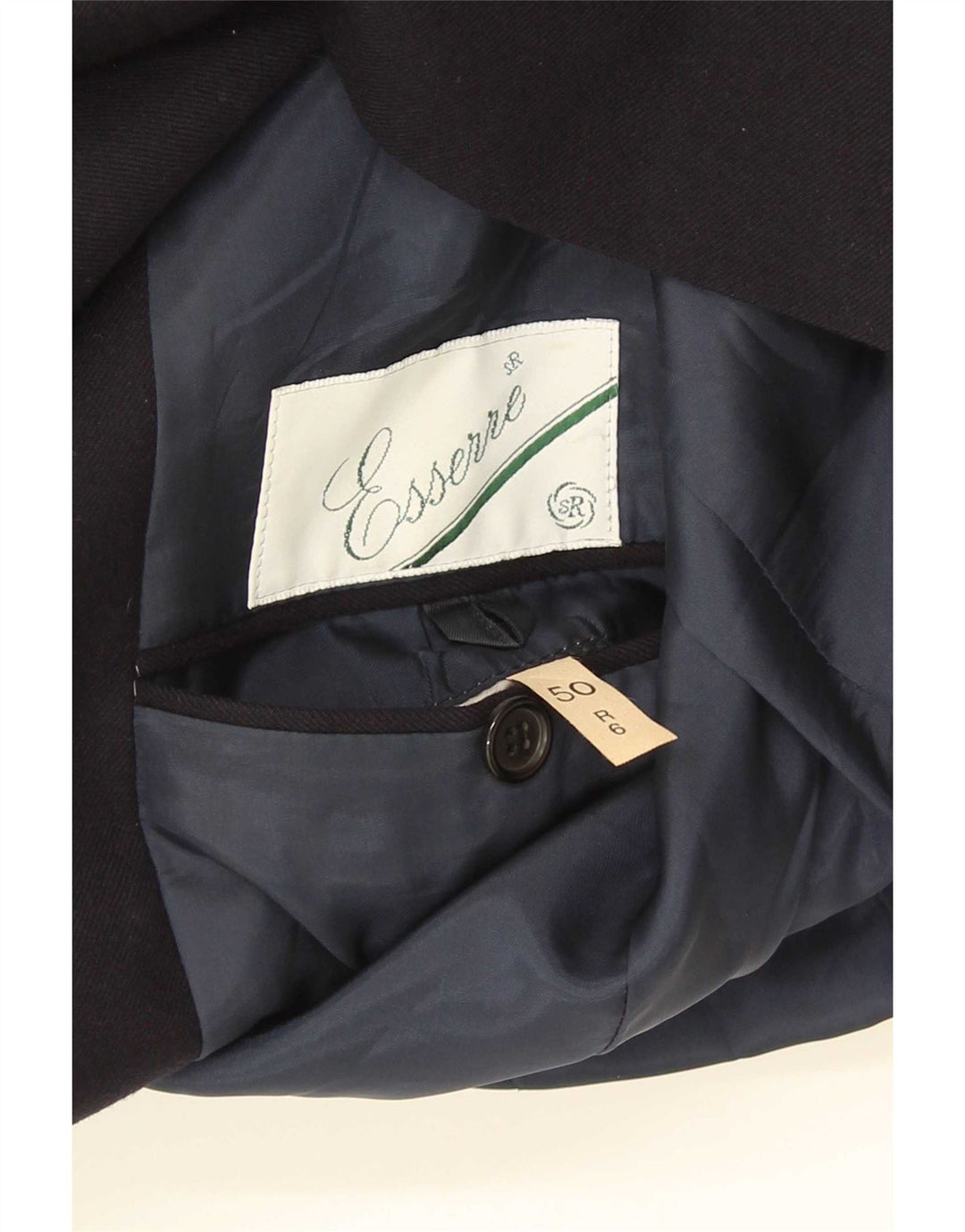 Giacca Blazer Doppiopetto Uomo Essere IT 50 Large Blu Navy