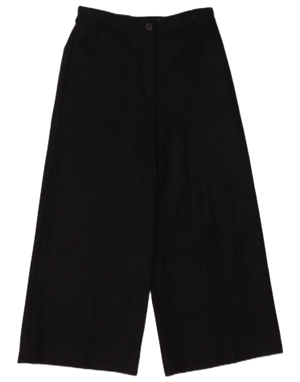 Pantaloni chino a gamba larga a vita alta da donna Cos EU 36 Small W27 L25 neri