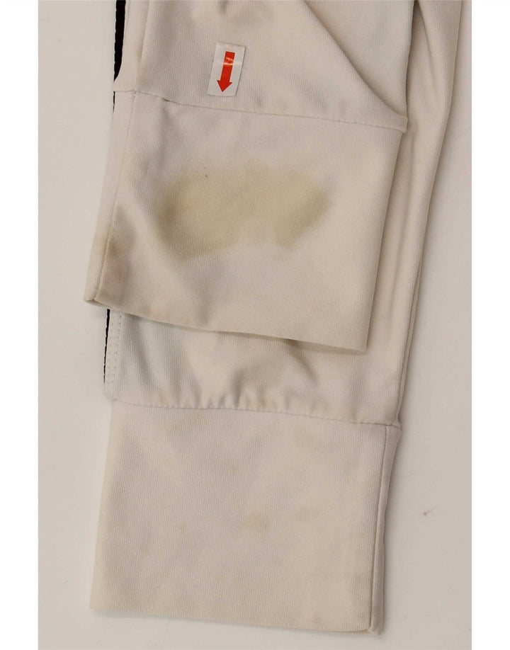 Giacca da ginnastica grafica da donna Nike UK 10/12 Medium White Colourblock