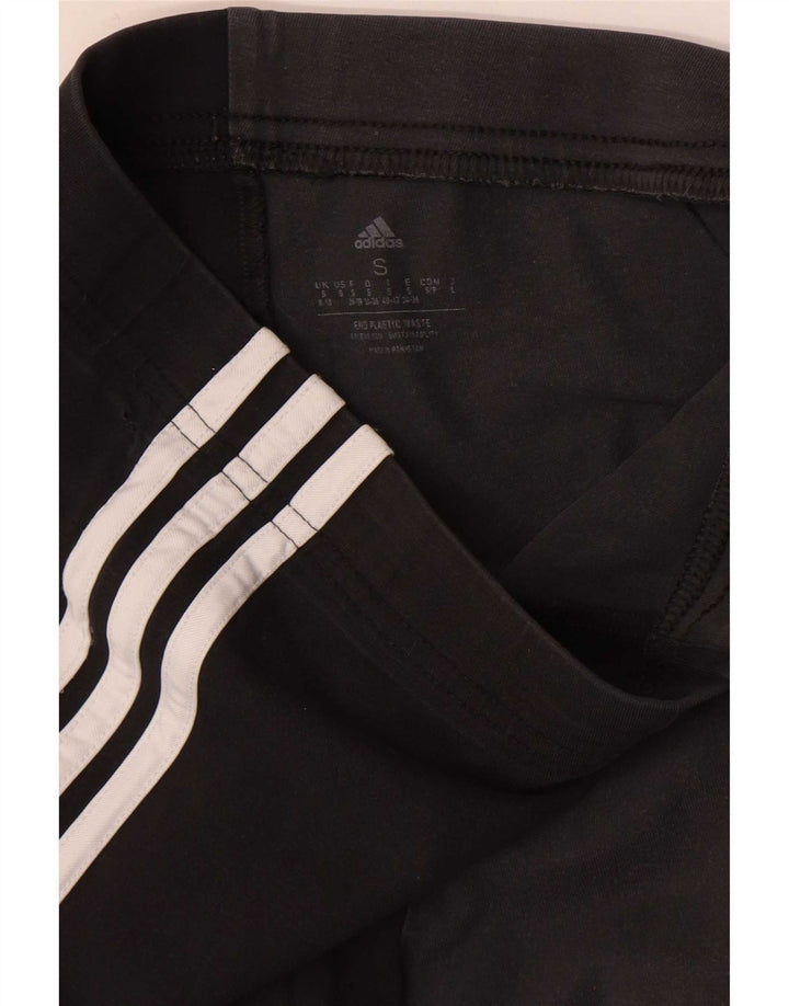 Leggings Adidas da donna UK 8/10 Small Black Colourblock