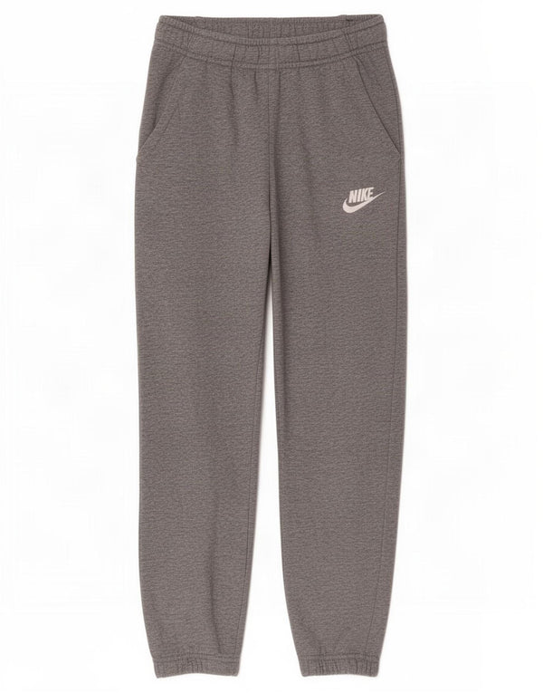 Pantaloni da tuta da ragazzo Nike Joggers 10-11 anni Cotone screziato grigio medio