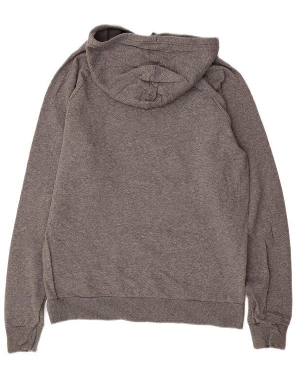 Felpa con cappuccio Under Armour da uomo Cold Gear in cotone grigio medio