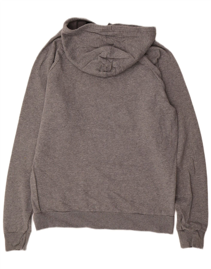 Felpa con cappuccio Under Armour da uomo Cold Gear in cotone grigio medio