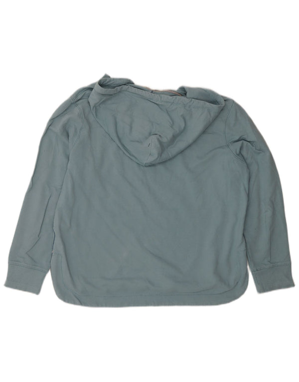 Maglione oversize con cappuccio da donna White Stuff UK 10 piccolo cotone blu