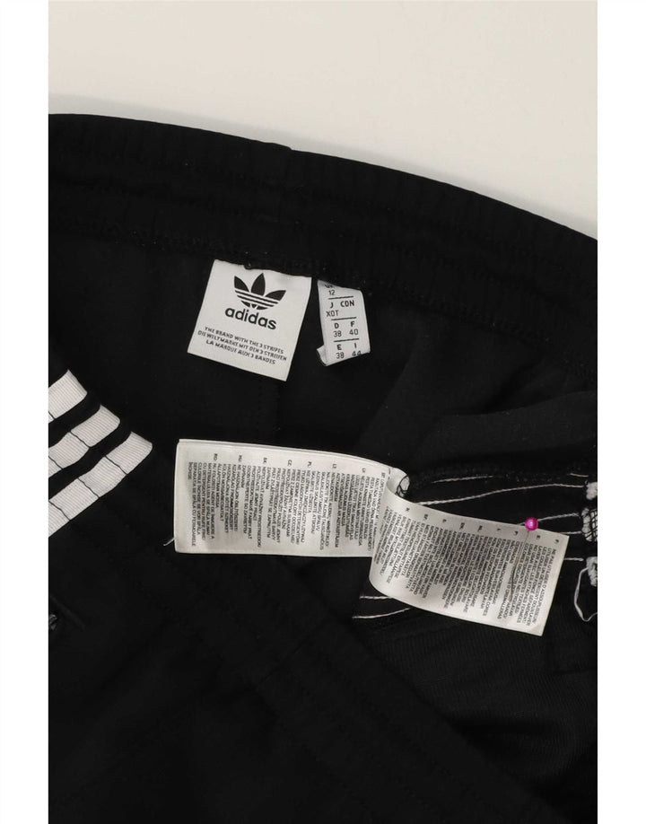 Pantaloni da tuta da donna Adidas UK 12 Medium Nero Poliestere