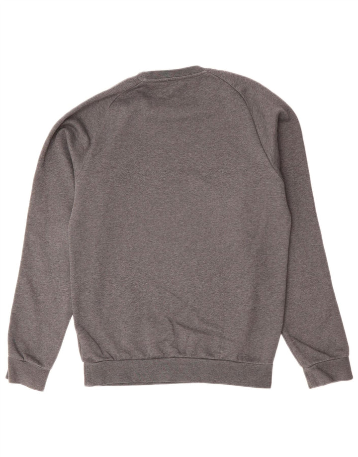 Felpa Adidas Uomo Maglione Piccolo Cotone Grigio
