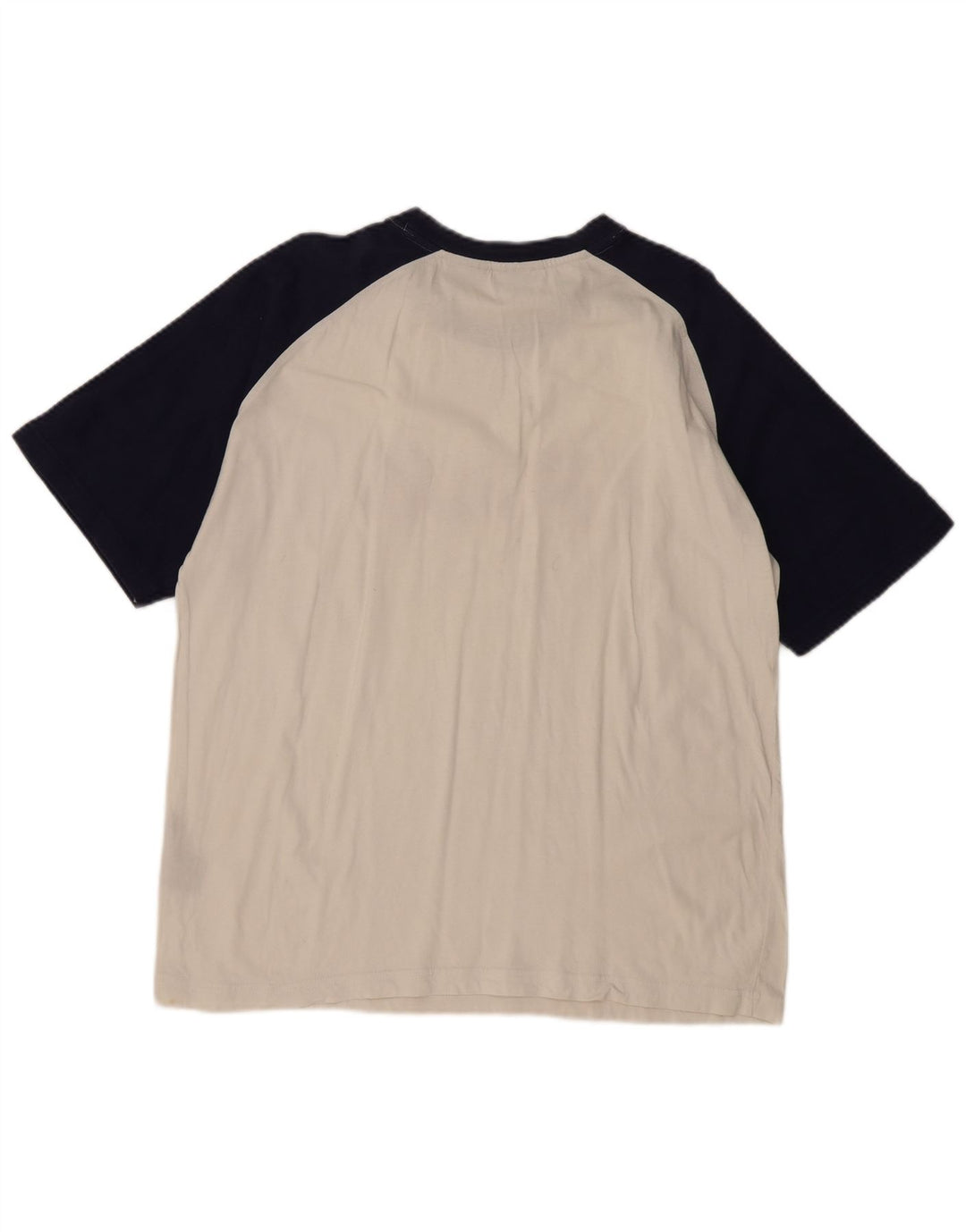 T-shirt grafica da uomo FILA Top grande in cotone color block bianco