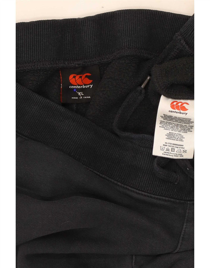 Pantaloni da tuta da uomo Canterbury XL in cotone blu navy
