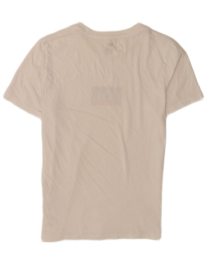 T-shirt grafica da uomo Levi's Top XS in cotone bianco