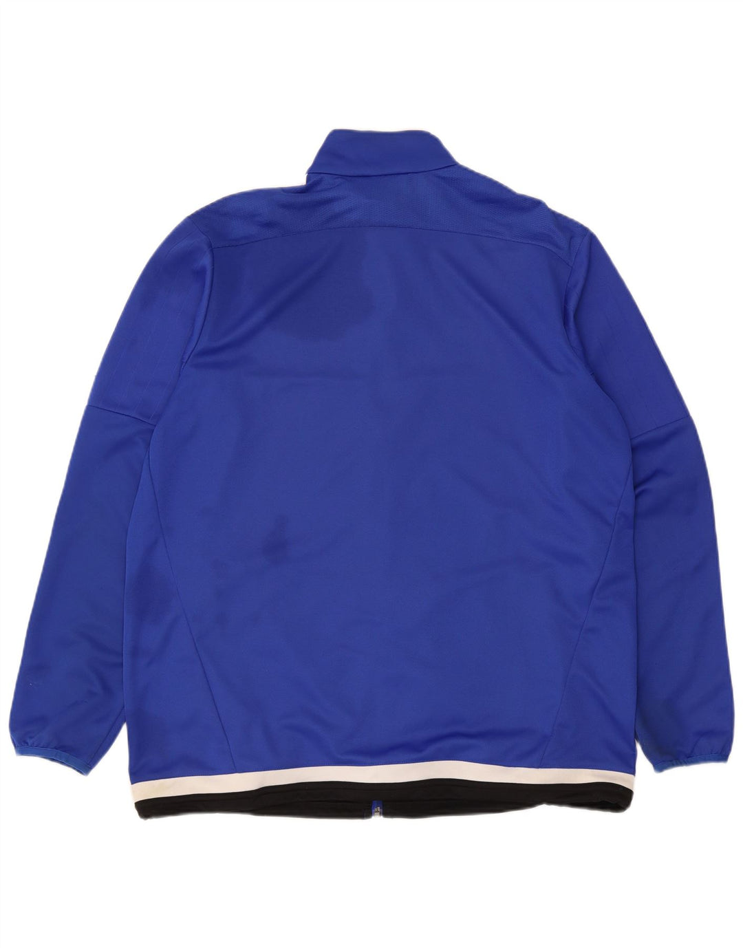 Giacca da allenamento Adidas Climacool da uomo, grande, in poliestere color block blu