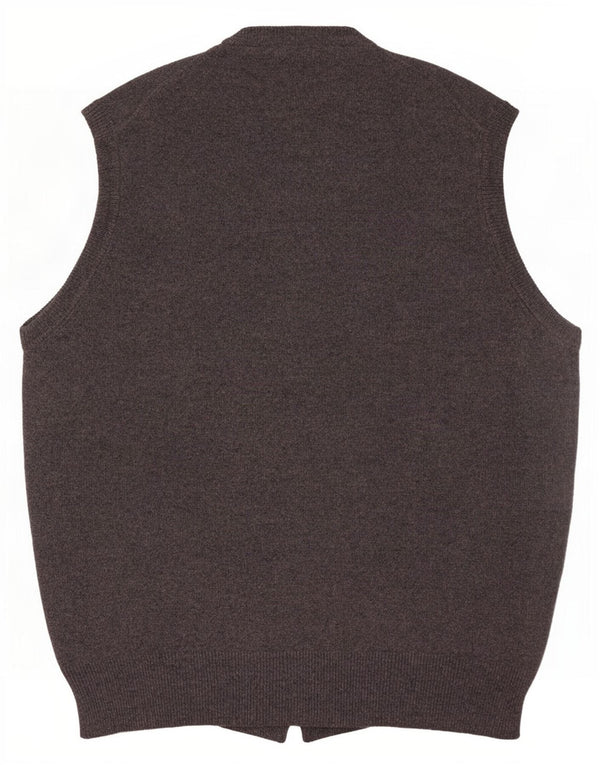 Canottiera da uomo Munrospun EU 52 Large Grey Wool