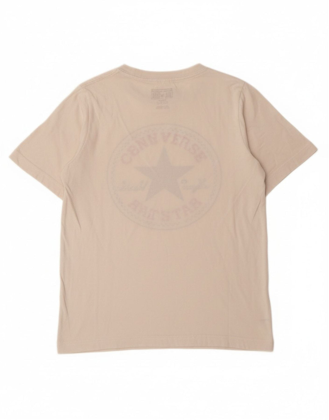 T-shirt grafica per ragazzi CONVERSE Top 10-11 anni cotone bianco medio