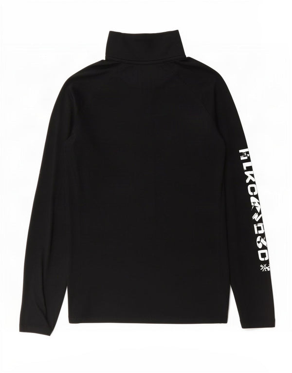 Top da tuta con grafica pullover da donna Under Armour UK 12 medio nero