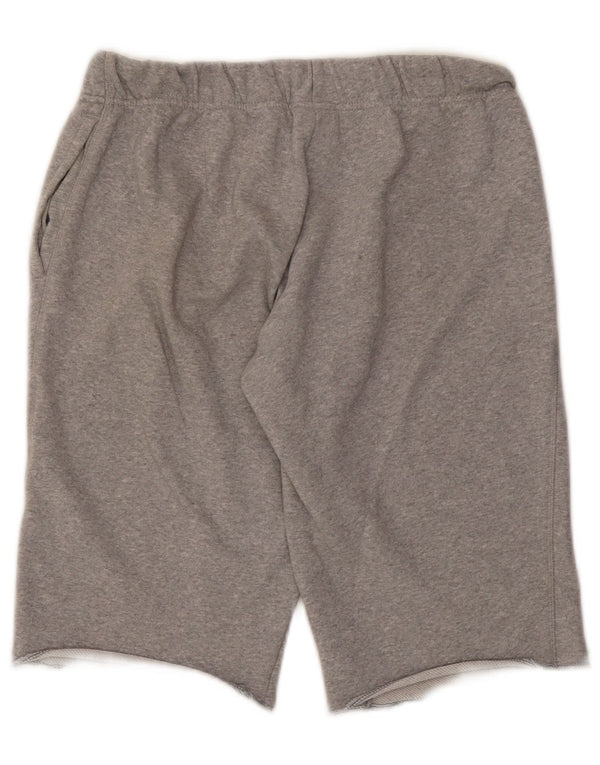 Pantaloncini sportivi Adidas da donna UK 12/14 Cotone chiazzato grigio medio