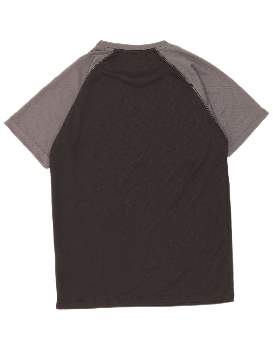 T-shirt da uomo Mountain Warehouse Top in poliestere color block medio nero