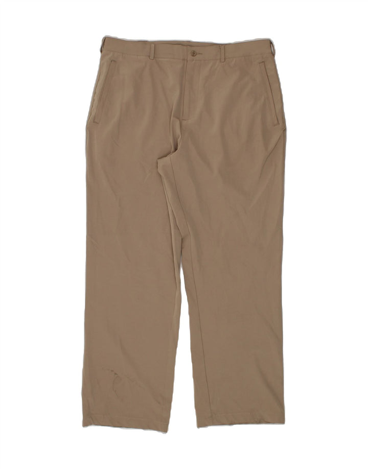NIKE Mens Straight Chino Trousers W38 L30 Brown Vintage Nike and Second-Hand Nike from Messina Hembry 