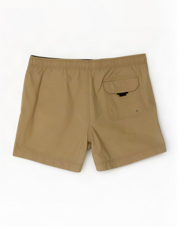 Pantaloncini da bagno da uomo Polo Ralph Lauren in cotone kaki medio
