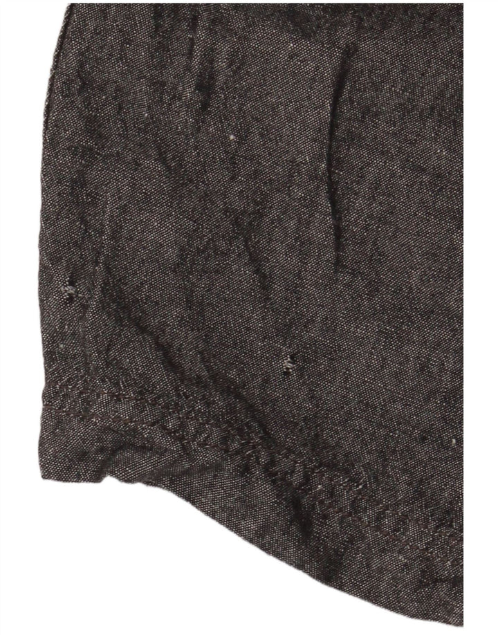 Guess Pantaloncini cargo da uomo W30 Lino grigio medio
