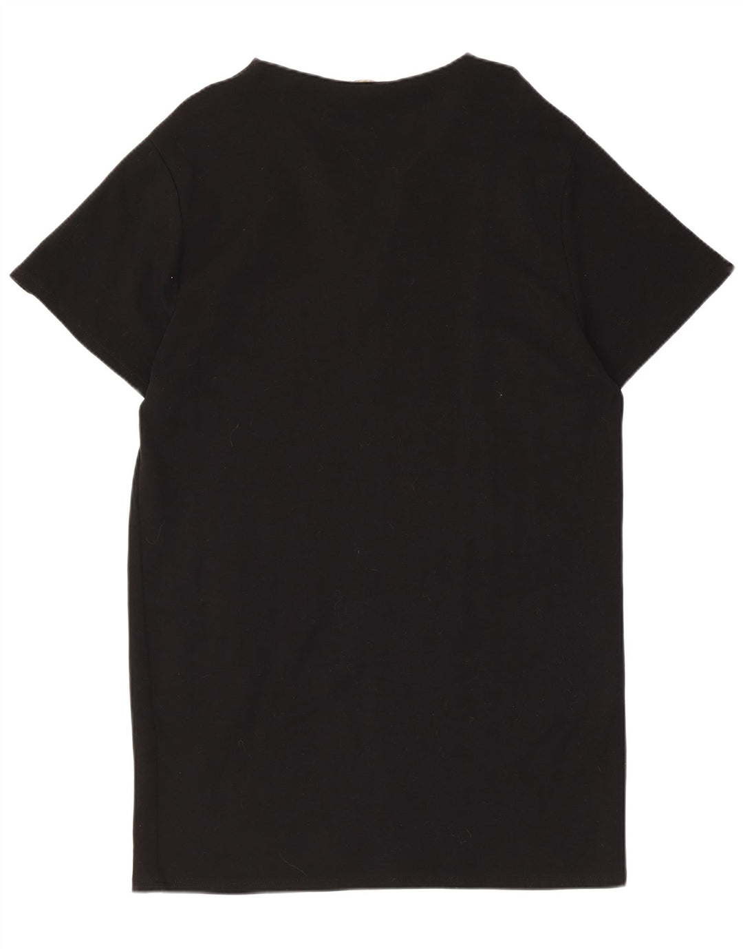 Abito T-shirt Zara da donna UK 14 medio nero