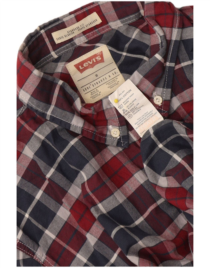 Camicia Levi's da uomo vestibilità standard in cotone a quadri multicolore medio